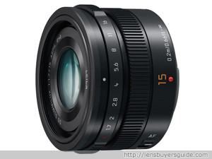 Leica DG SUMMILUX 15mm f/1.7 ASPH lens