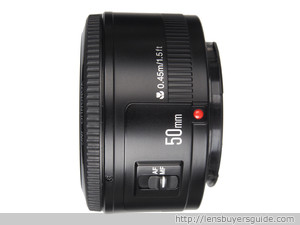 Yongnuo 50mm f/1.8 lens
