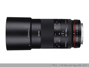 Samyang 100mm f/2.8 ED UMC Macro lens