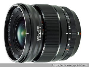 Fujifilm Fujinon XF 16mm F1.4 R WR lens