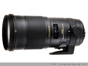Sigma 180mm f/2.8 APO EX DG OS HSM Macro lens
