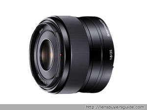 Sony E 35mm f/1.8 OSS lens