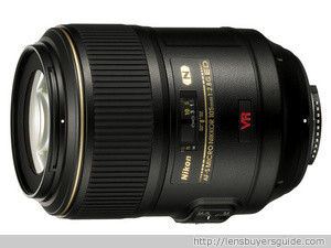 Nikkor 105mm f/2.8D AF-S VR IF-ED Micro lens