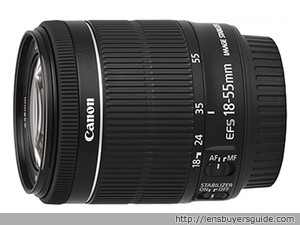 Canon EF-S 18-55mm f/3.5-5.6 IS STM lens