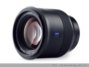 Carl Zeiss Batis 85mm f/1.8 lens
