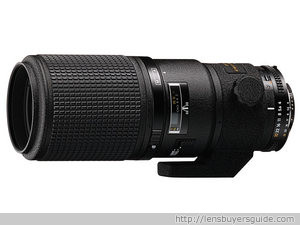 Nikkor 200mm f/4D IF-ED AF Micro lens