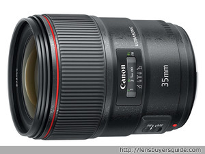 Canon EF 35mm f/1.4 L II USM lens