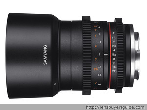 Samyang 50mm T/1.3 ED AS UMC CS lens