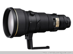 Nikkor 400mm f/2.8D IF-ED AF-S II lens