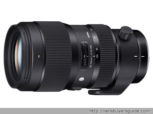 Sigma 50-100mm f/1.8 DC HSM A lens