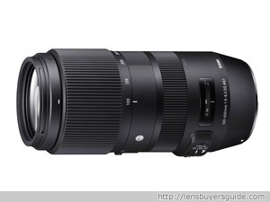 Sigma 100-400mm f/5-6.3 DG OS HSM C lens
