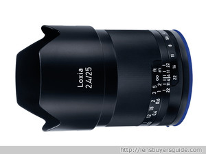 Carl Zeiss Loxia 25mm f/2.4 lens