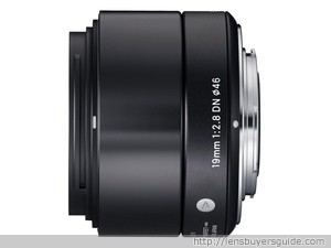 Sigma 19mm f/2.8 DC DN A lens