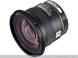 Pentax smc DA 14mm f/2.8 ED lens