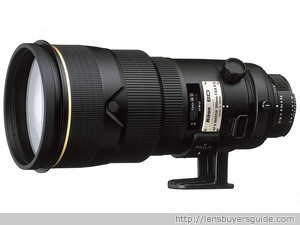 Nikkor 300mm f/2.8D IF-ED AF-S II lens