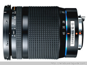 Samsung D 16-45mm f/4.0 lens