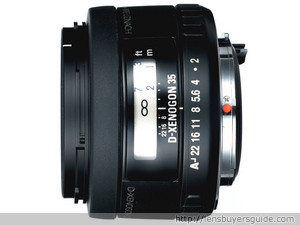 Samsung D-Xenogon 35mm f/2.0 lens