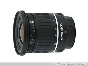 Pentax smc FA J 18-35mm f/4.0-5.6 AL lens