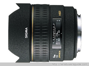 Sigma 14mm f/2.8 EX ASP HSM lens