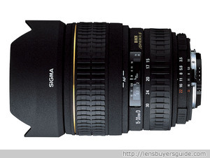 Sigma 15-30mm f/3.5-4.5 EX DG ASP lens