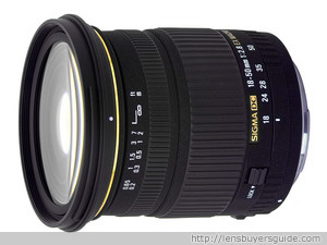 Sigma 18-50mm f/2.8 EX DC MACRO lens