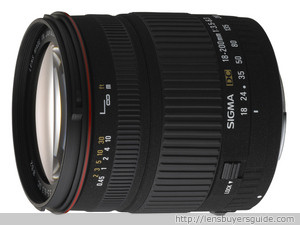 Sigma 18-200mm f/3.5-6.3 DC lens