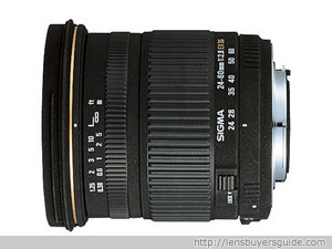 Sigma 24-60mm f/2.8 EX DG lens