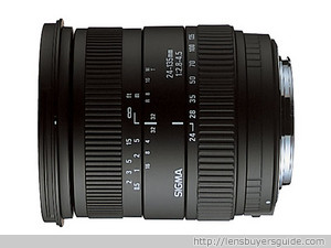 Sigma 24-135mm f/2.8-4.5 lens