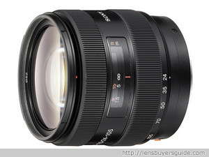 Sony 24-105mm f/3.5-4.5 lens