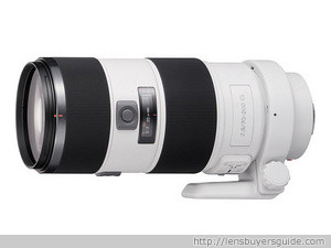 Sony 70-200mm f/2.8 G G-Series Telephoto Zoom Lens lens