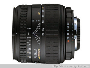 Sigma 28-135mm f/3.8-5.6 ASPHERICAL IF MACRO lens