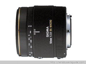 Sigma 50mm f/2.8 EX DG MACRO lens