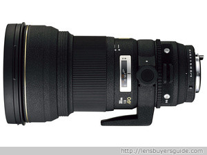 Sigma 300mm f/2.8 APO EX DG HSM lens
