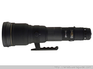 Sigma 800mm f/5.6 APO EX DG HSM lens