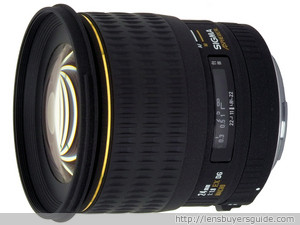 Sigma 24mm f/1.8 EX DG ASP MACRO lens