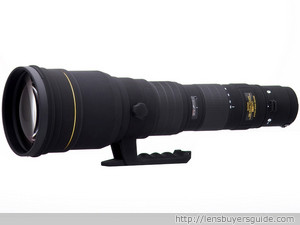 Sigma 300-800mm f/5.6 APO EX DG HSM lens