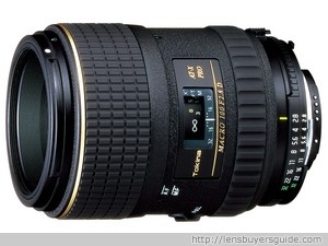 Tokina AF100mm f/2.8 AT-X PRO D MACRO lens