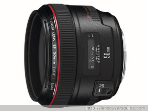 Canon EF 50mm f/1.2 L USM lens
