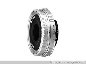 Nikkor 45mm f/2.8 P lens