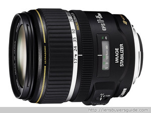 Canon EF-S 17-85mm f/4-5.6 IS USM lens