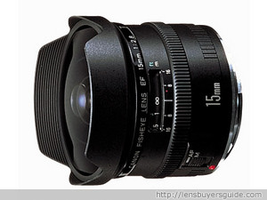 Canon EF 15mm f/2.8 FISHEYE lens