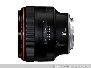 Canon EF 85mm f/1.2L USM lens