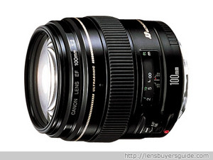 Canon EF 100mm f/2.0 USM lens