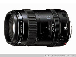 Canon EF 135mm f/2.8SF lens