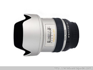 Pentax smc FA 24mm f/2.0 lens
