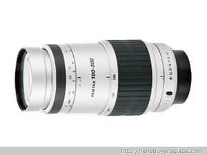Pentax smc FA 100-300mm f/4.7-5.8 lens