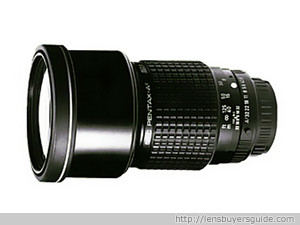 Pentax smc A 200mm f/2.8 ED lens