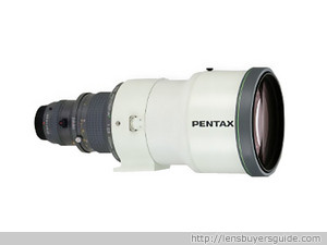 Pentax smc A 400mm f/2.8 ED (IF) lens