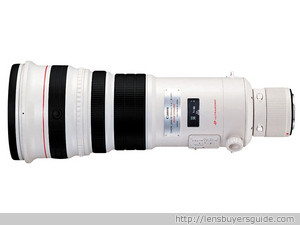 Canon EF 500mm f/4.0L IS USM lens