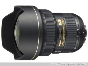 Nikkor 14-24mm f/2.8G ED AF-S lens